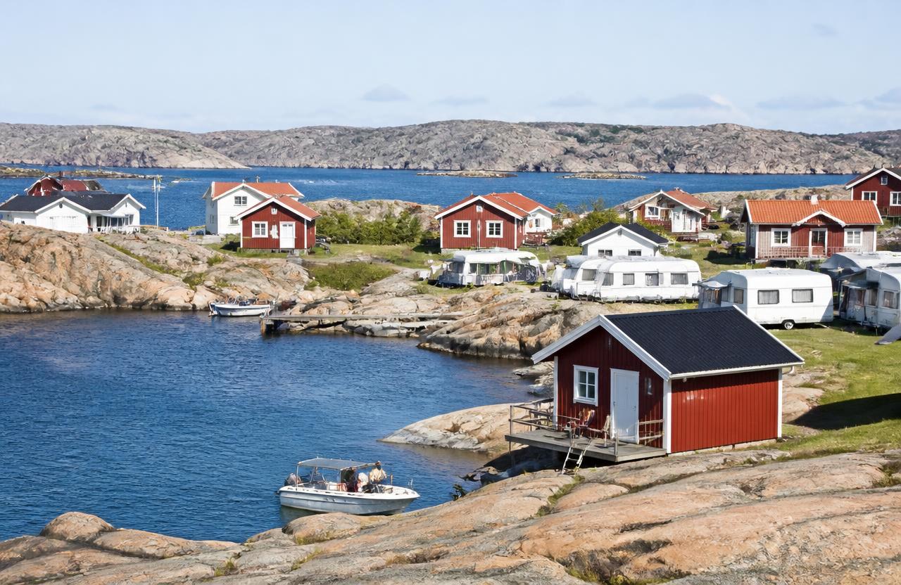 Camping in Sweden