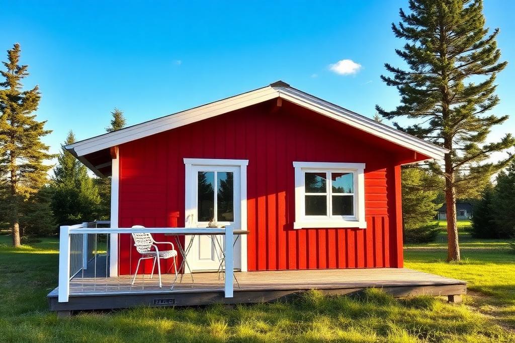 Cabin exterior