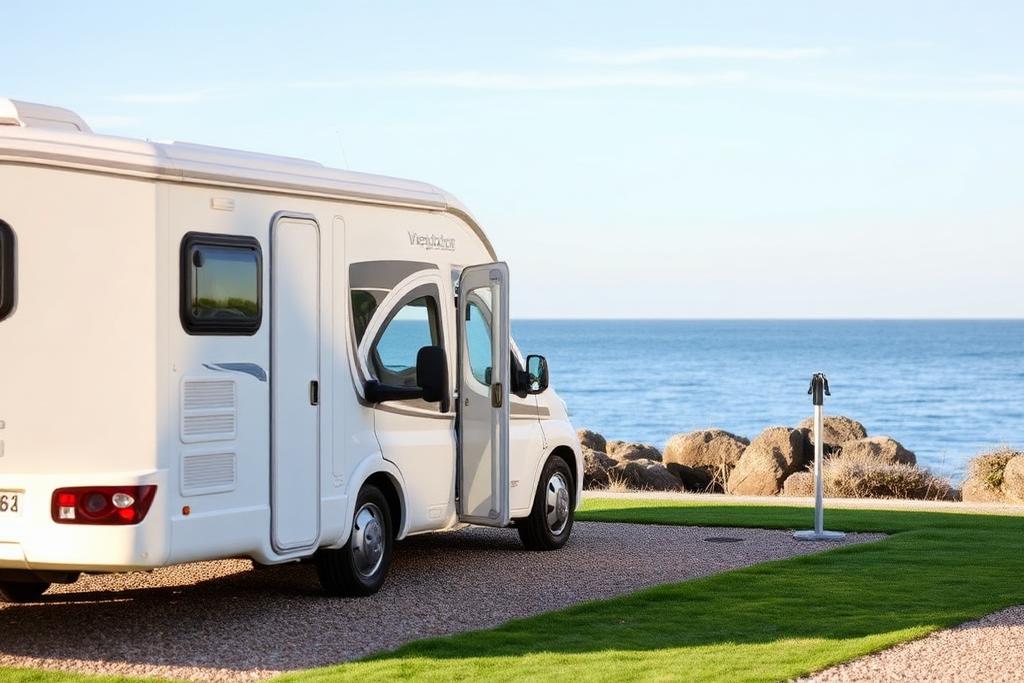 Hardstanding motorhome pitch
